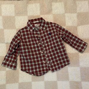 Ralph Lauren holiday button down 6M